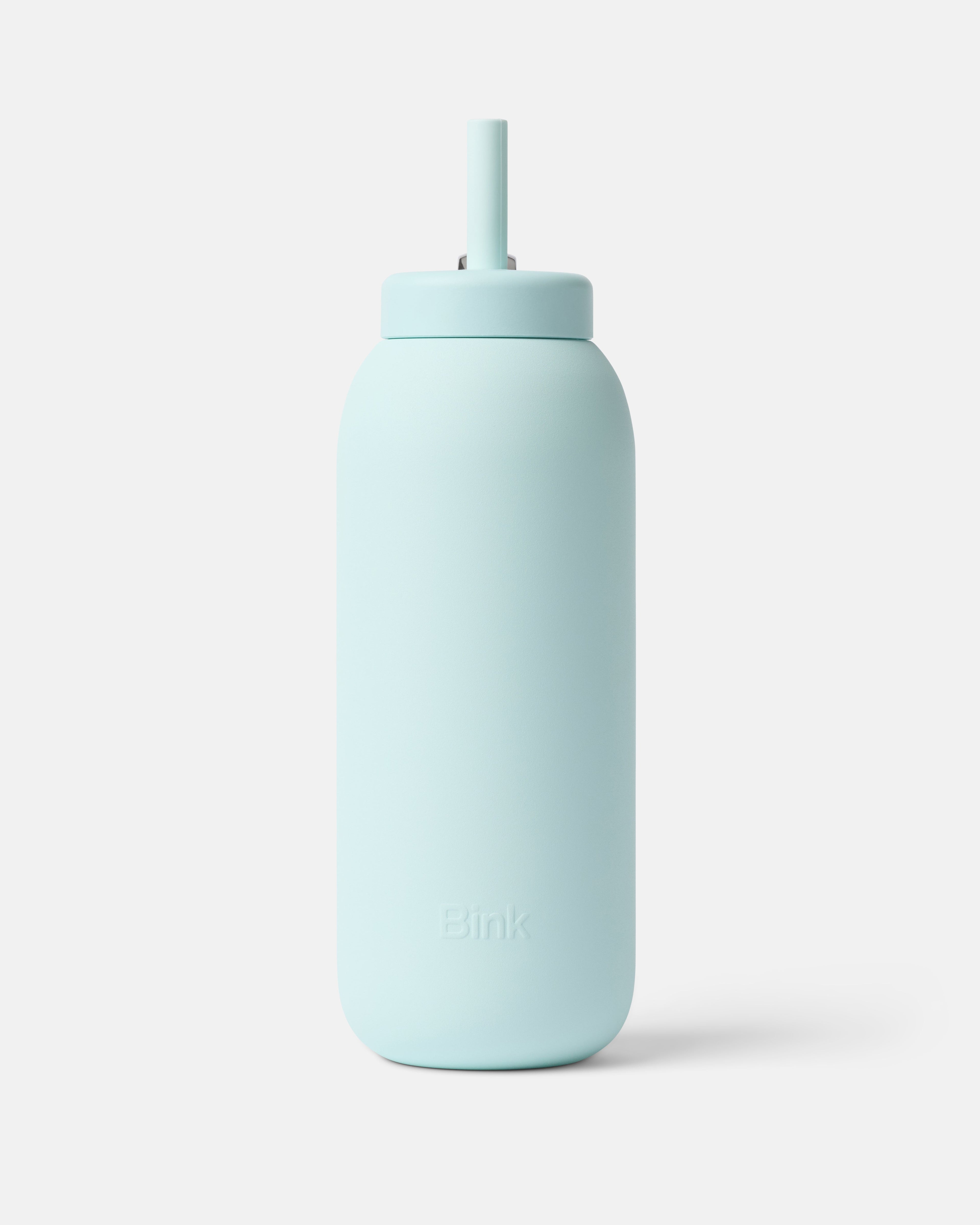 Stainless Straw Cap 32oz Celeste